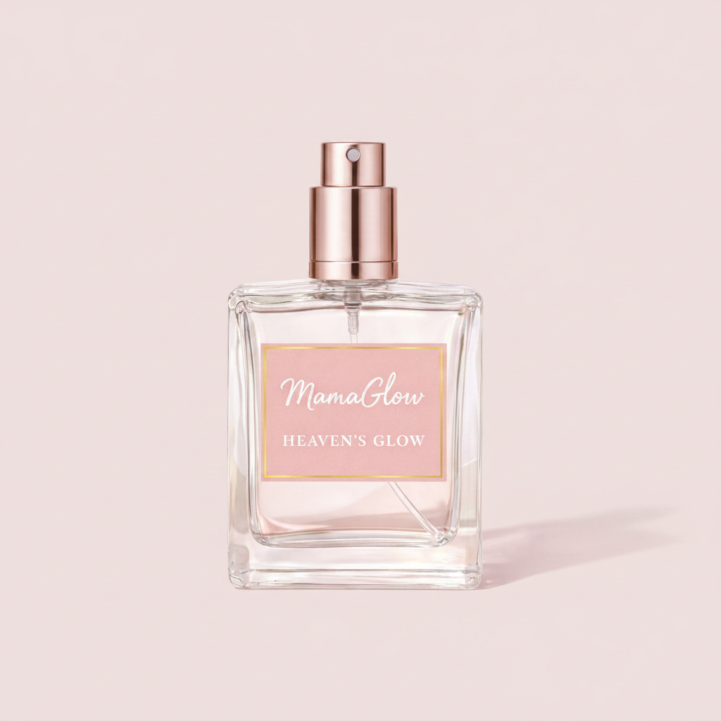 MamaGlow✨ Heaven’s Glow Clean Eau de Parfum – Long‑Lasting, Natural, Feminine Freshness ~ 30 mL